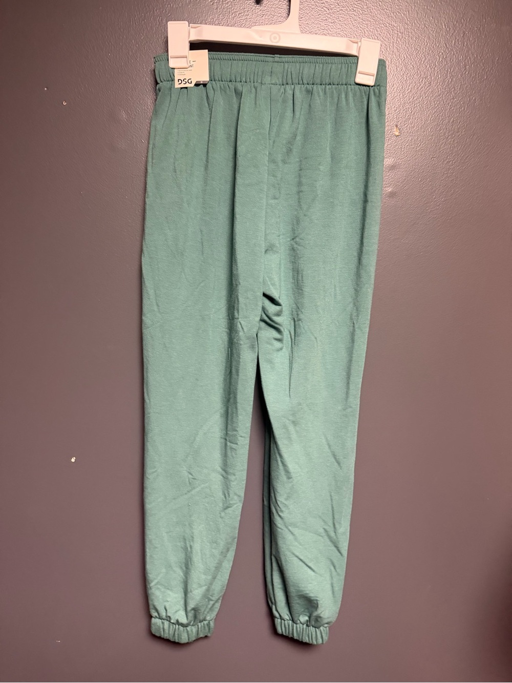 NWT DSG So Soft Cinch Pant High-Rise Sweatpant Teal XS